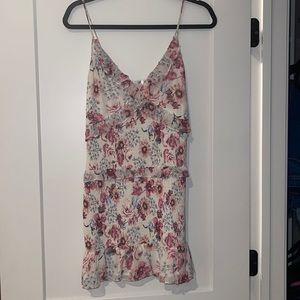 Floral mini dress